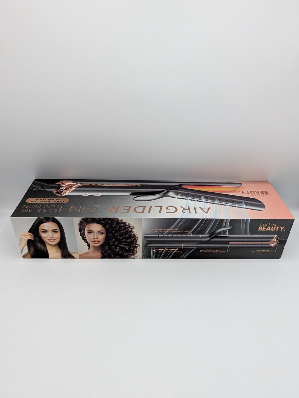 Cortex Beauty Airglider 2-in-1 Cool Air Flat Iron & Styler – NWOT / New Without